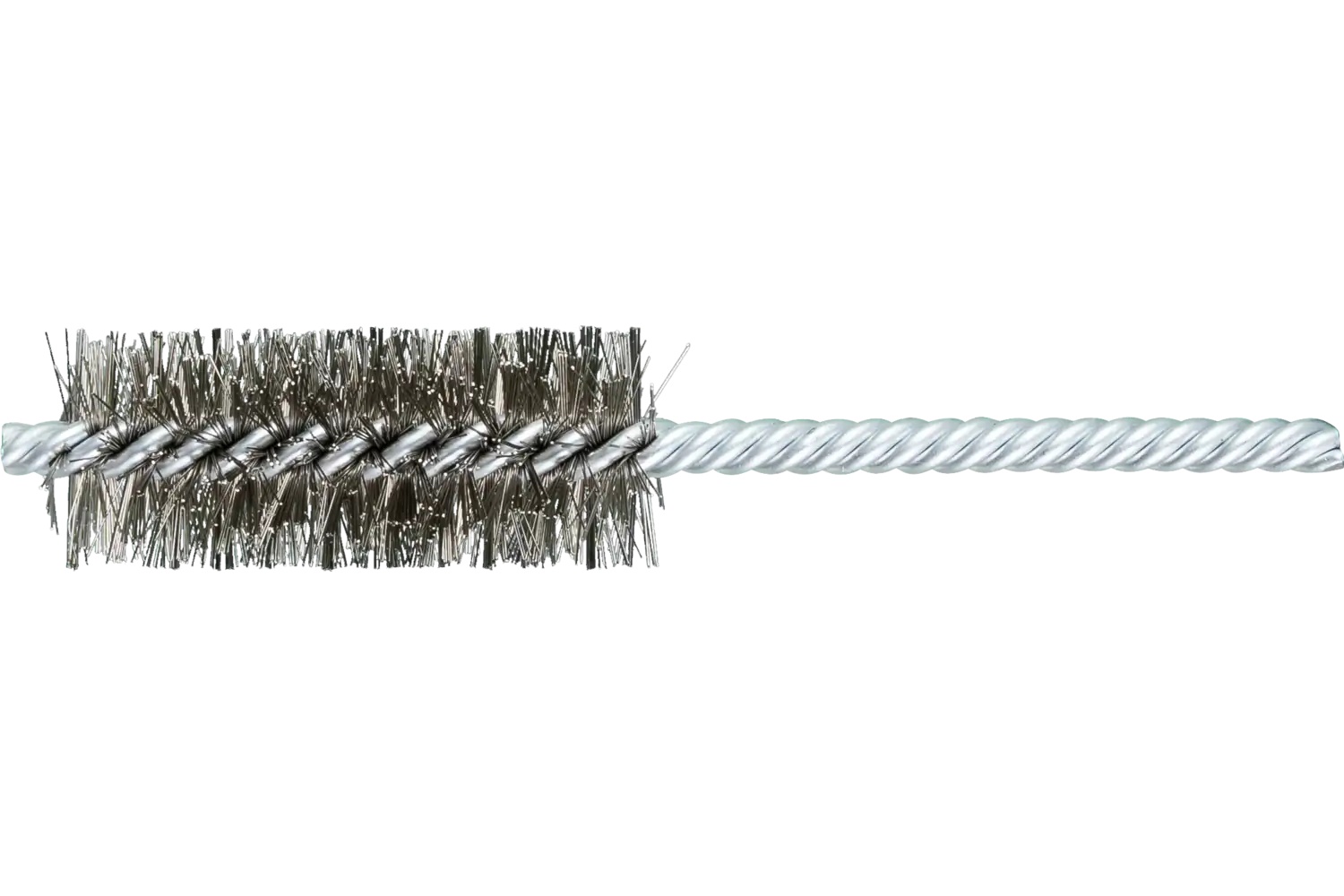 Picture of Pferd Power Tube Brush 1" Dia. .010 Stainless Steel Wire 1/4" Stem Ds/Ds